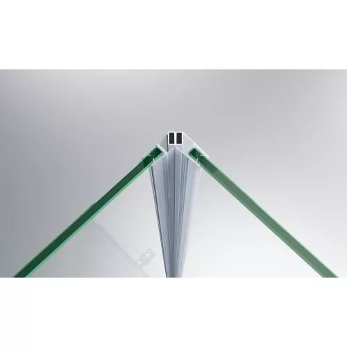 Душевой уголок BelBagno ETNA-AH-12/-C-Cr, Цвет стекла: прозрачное, Цвет профиля: Хром, Выбрать размер: 80x90, изображение 9