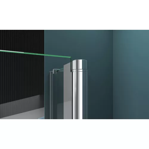 Душевой уголок BelBagno ETNA-AH-12/-C-Cr, Цвет стекла: прозрачное, Цвет профиля: Хром, Выбрать размер: 80x90, изображение 6