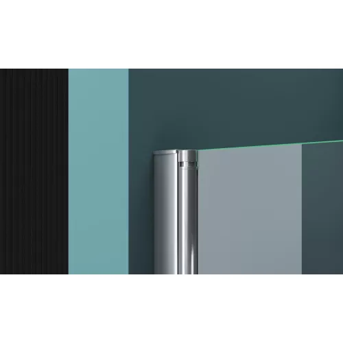 Душевой уголок BelBagno ALBANO-AS-1-100-C-Cr, Цвет стекла: прозрачное, Цвет профиля: Хром, Выбрать размер: 100x100, изображение 5