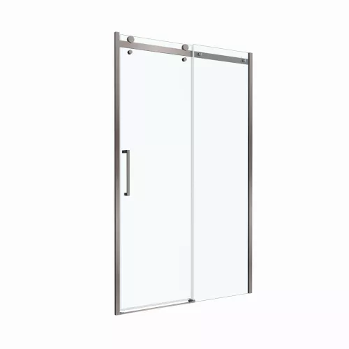 Душевая дверь BelBagno MARINO-2-BF-1/-C-GM, Цвет стекла: прозрачное, Цвет профиля: Серый, Цвет профиля (вариация): Оружейная сталь, Выбрать размер: 110, изображение 5
