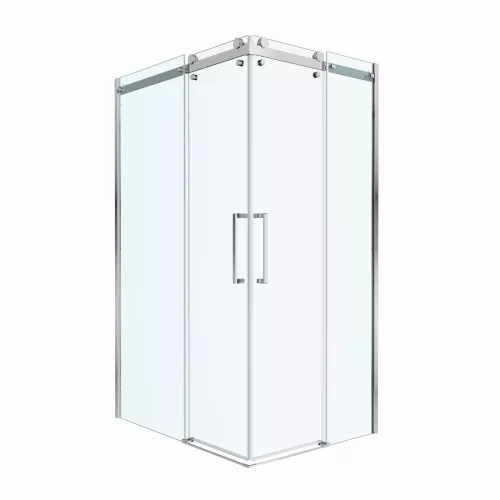 Душевой уголок BelBagno MARINO-2-AH-2-120/90-C-CR, Цвет стекла: прозрачное, Цвет профиля: Хром, Цвет профиля (вариация): Хром, Выбрать размер: 120x90, изображение 5