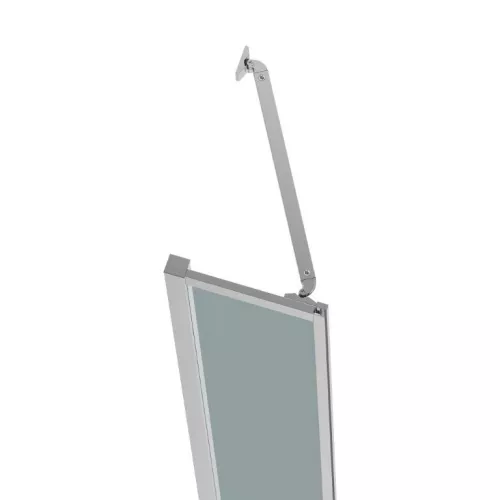 Душевой уголок BelBagno LUCE-AH-22-120/100-P-Cr рифленое, Цвет стекла: рифленое, Цвет профиля: Хром, Выбрать размер: 120x100, изображение 8