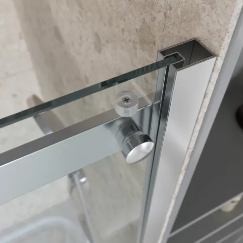 Душевой уголок BelBagno MARINO-2-AH-2-120/90-C-CR, Цвет стекла: прозрачное, Цвет профиля: Хром, Цвет профиля (вариация): Хром, Выбрать размер: 120x90, изображение 9