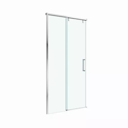 Душевая дверь BelBagno SOFT_CLOSE-1-BF-1/-C-Cr, Цвет стекла: прозрачное, Цвет профиля: Хром, Цвет профиля (вариация): Хром, Выбрать размер: 100, изображение 5