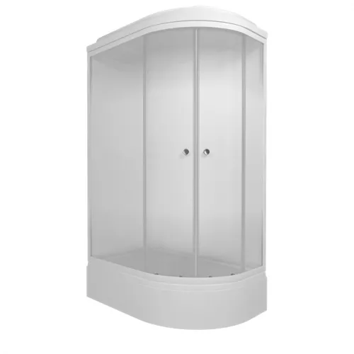 Душевая кабина Triton КОРАЛЛ-ЛАЙТ В 120х80  левая/правая (средний поддон), Цвет стекла: матовое, Цвет профиля: Белый, Тип поддона: Средний, Выбрать размер: 120х80, Наличие крыши: есть, Ориентация: левая, изображение 6