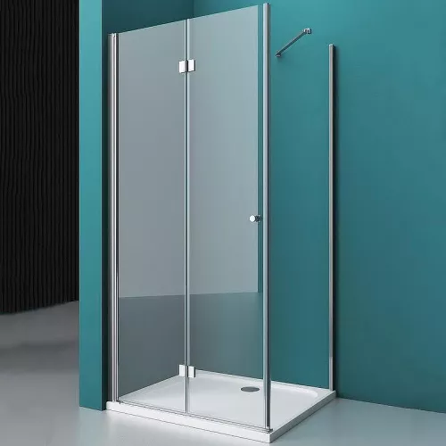 Душевой уголок BelBagno ALBANO-AS-1-100-C-Cr, Цвет стекла: прозрачное, Цвет профиля: Хром, Выбрать размер: 100x100