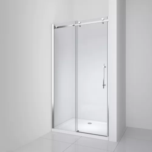 Душевая дверь BelBagno MARINO-BF-1/-C-Cr, Цвет стекла: прозрачное, Цвет профиля: Хром, Выбрать размер: 110, изображение 2