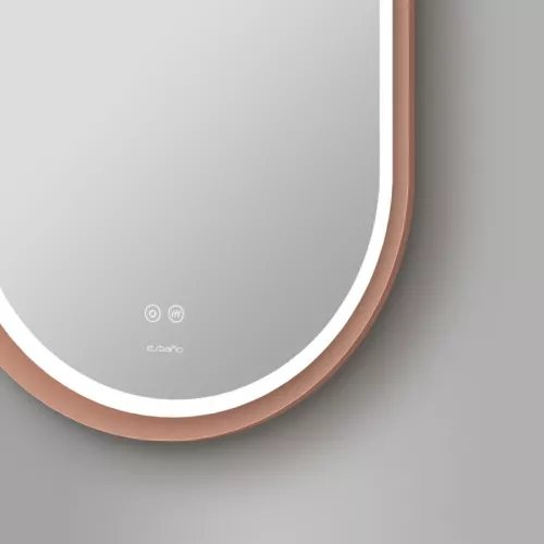 Зеркало со встроенной подсветкой ESBANO ES-3310HVDG    60x90, изображение 2