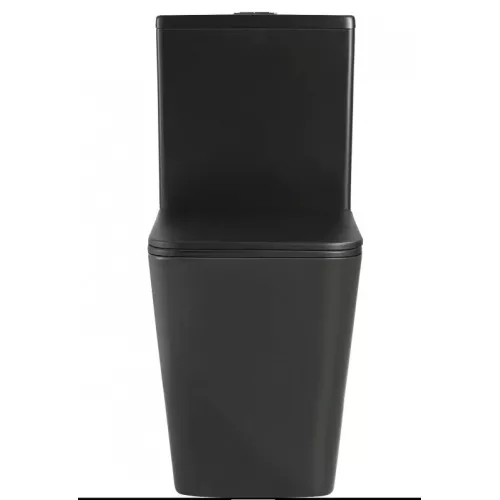 Унитаз напольный ESBANO DUERO (Matt Black), изображение 2