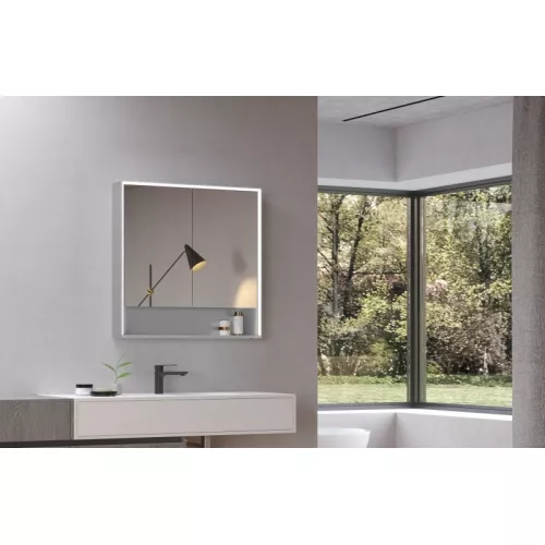 Зеркальные шкафы с подсветкой ESBANO ES-5508/ES-5509, Выбрать размер: 80х80, изображение 5