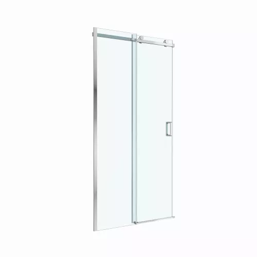 Душевая дверь BelBagno SOFT_CLOSE-2-BF-1/-C-Cr, Цвет стекла: прозрачное, Цвет профиля: Хром, Цвет профиля (вариация): Хром, Выбрать размер: 100, изображение 5