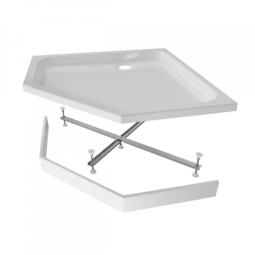 Поддон душевой Triton трапеция низкий ПД28/ПД29, Выбрать размер: 90х90, изображение 3