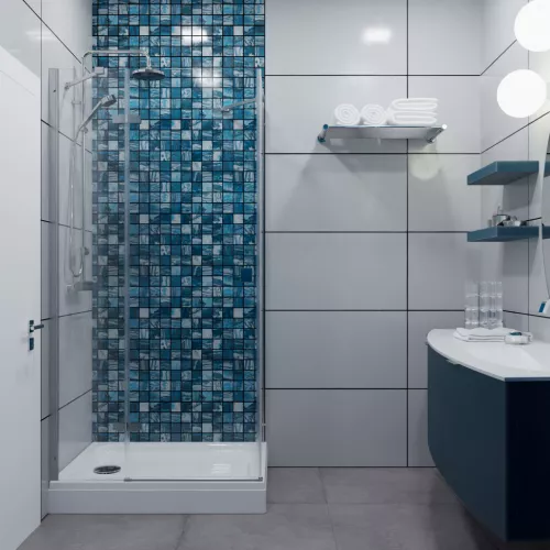 Душевое ограждение Triton "БРАВА-ХРОМ" 120х80 (низкий  поддон), изображение 2