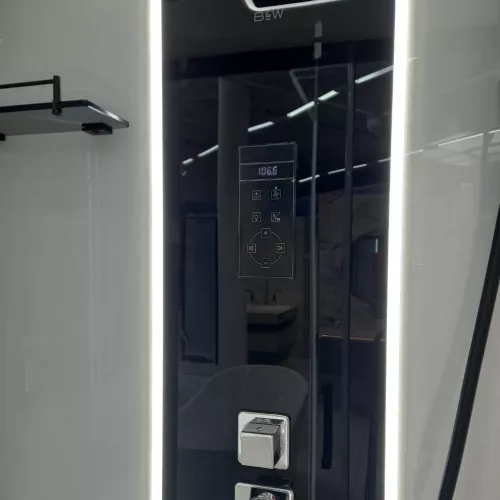 Душевая кабина  Black&White G8800 80х110см прямоугольная, изображение 3