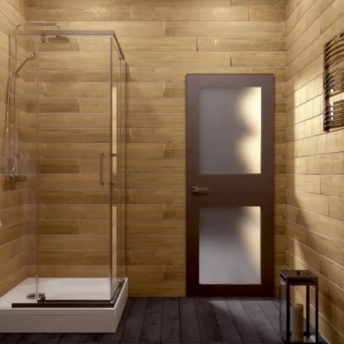 Душевое ограждение Triton "КАППА-ХРОМ" (низкий  поддон) квадрат 90х90, Цвет профиля: Хром, изображение 3