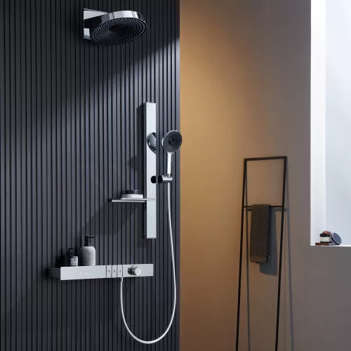 Встроенная душевая система Black&White GH-9025C, Выбрать цвет: Хром, изображение 4