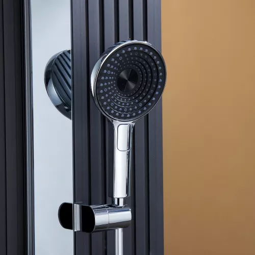 Встроенная душевая система Black&White GH-9025C, Выбрать цвет: Хром, изображение 11