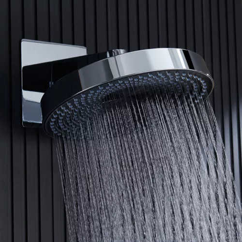 Встроенная душевая система Black&White GH-9025C, Выбрать цвет: Хром, изображение 16