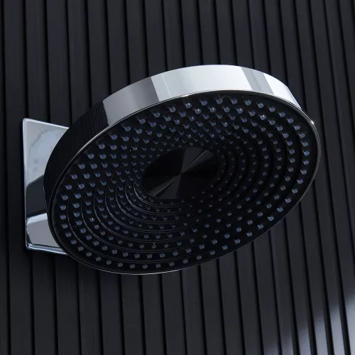 Встроенная душевая система Black&White GH-9025C, Выбрать цвет: Хром, изображение 15