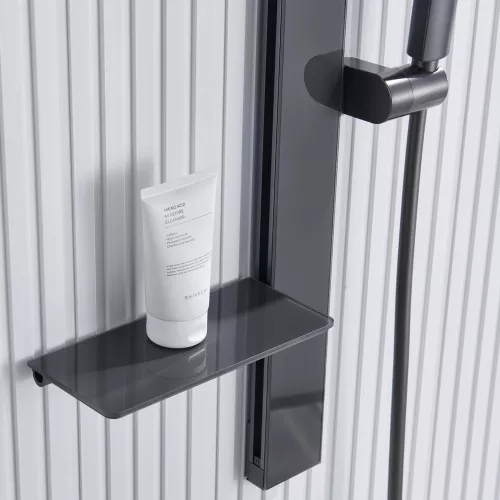 Встроенная душевая система Black&White GH-9025GM, Выбрать цвет: Оружейная сталь, изображение 16