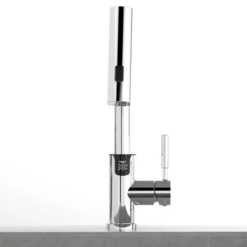 Смеситель для раковины Black&White SD3028C, Выбрать цвет: Хром, изображение 8