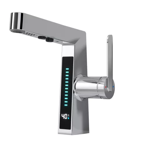 Смеситель для раковины Black&White SD3029C, Выбрать цвет: Хром, изображение 2