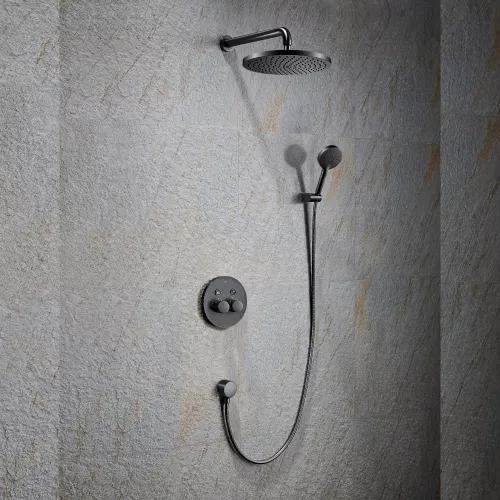 Встроенная душевая система Black&White U7566GM