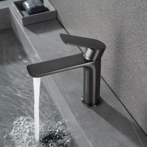 Смеситель для раковины Black&White UK8301B, изображение 2