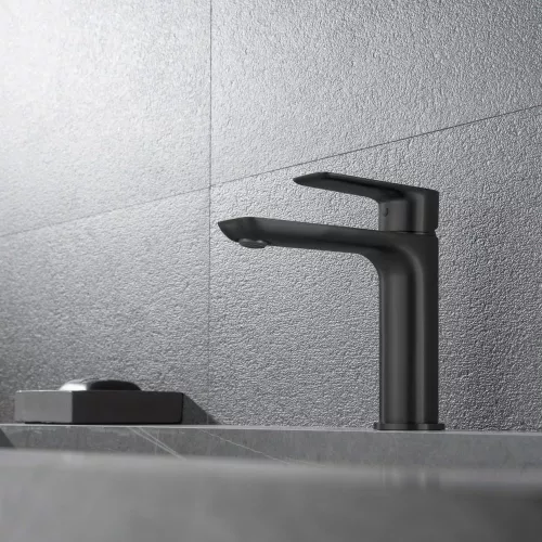 Смеситель для раковины Black&White UK8301B, изображение 7