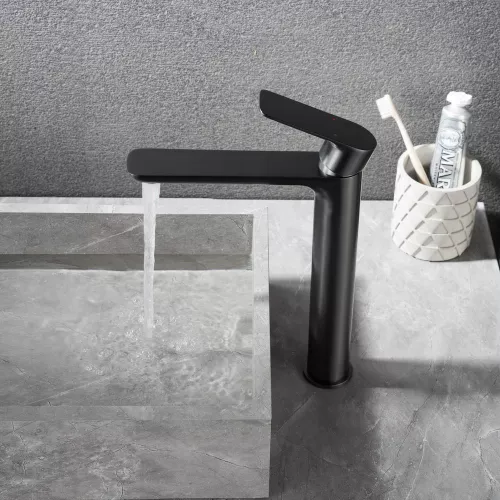 Смеситель для раковины Black&White UK8302B, изображение 2