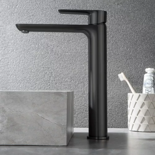 Смеситель для раковины Black&White UK8302B, изображение 3