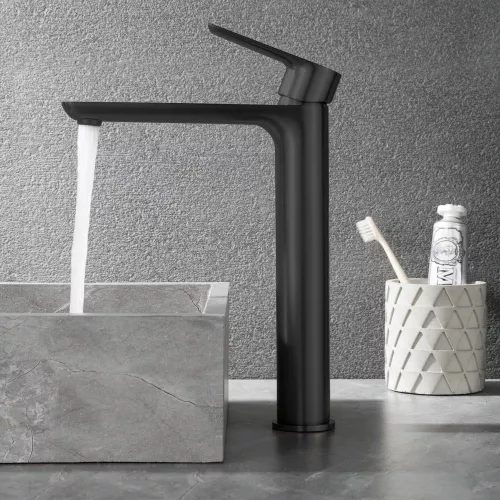 Смеситель для раковины Black&White UK8302B, изображение 6