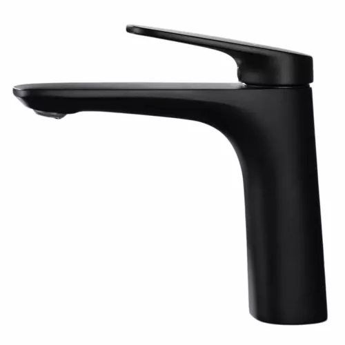 Смеситель для раковины Black&White UK8701MG, Выбрать цвет: Черный, изображение 8