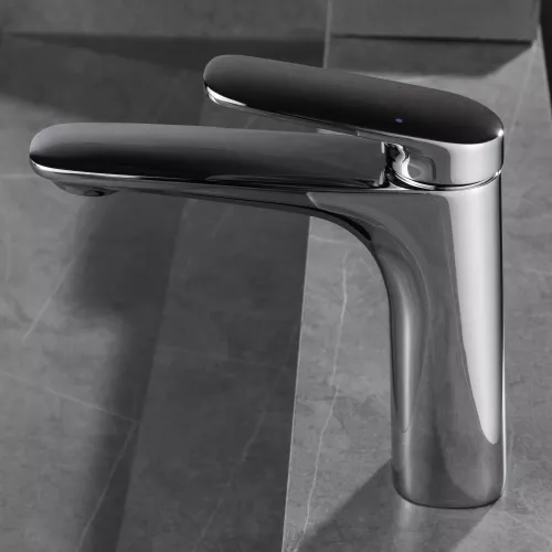 Смеситель для раковины Black&White UK8701MG, Выбрать цвет: Хром, изображение 2