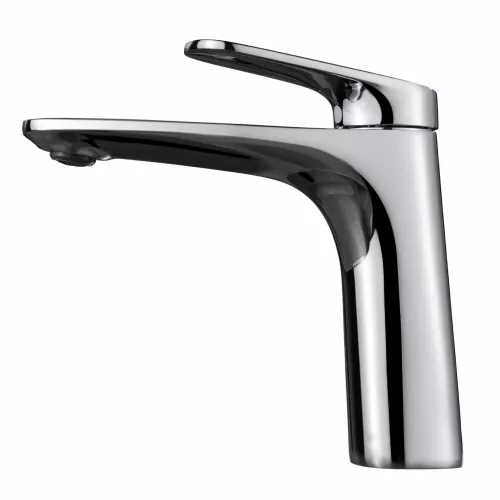 Смеситель для раковины Black&White UK8701MG, Выбрать цвет: Хром, изображение 4