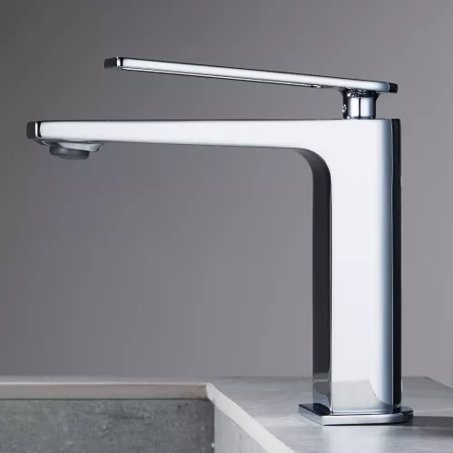 Смеситель для раковины Black&White UK9901C, Выбрать цвет: Хром