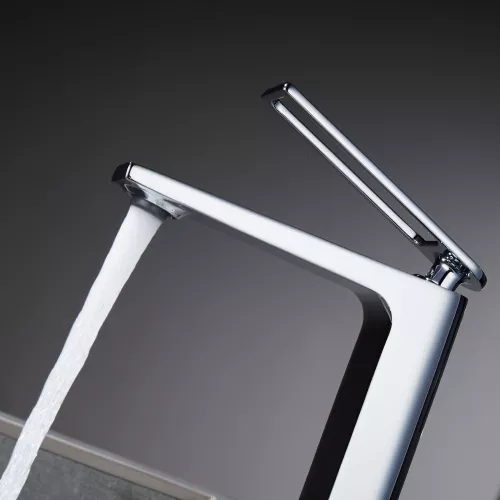 Смеситель для раковины Black&White UK9901C, Выбрать цвет: Хром, изображение 6