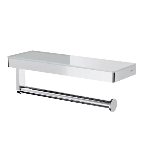 Полка и держатель для полотенца Black & White GA-9603C, Выбрать цвет: Хром