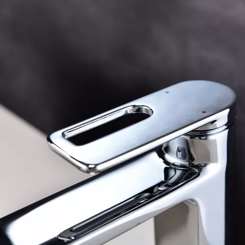 Смеситель для раковины Black&White GF-7103-С, Выбрать цвет: Хром, изображение 3