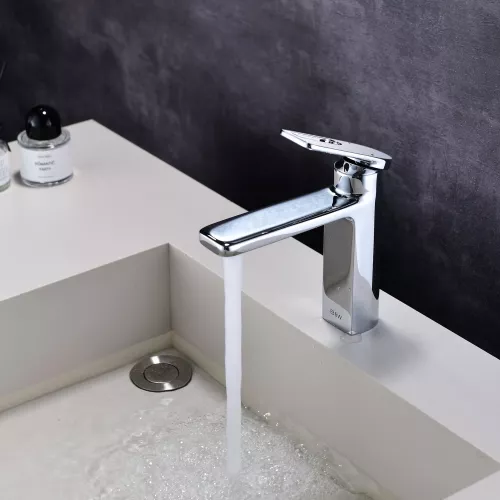 Смеситель для раковины Black&White GF-7103-С, Выбрать цвет: Хром, изображение 6