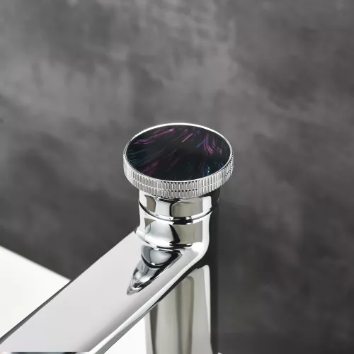 Смеситель для раковины Black&White GF-7107-С, Выбрать цвет: Хром, изображение 2