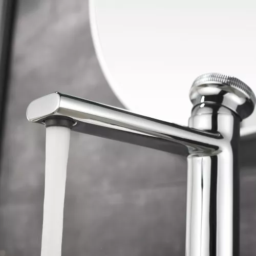 Смеситель для раковины Black&White GF-7107-С, Выбрать цвет: Хром, изображение 3