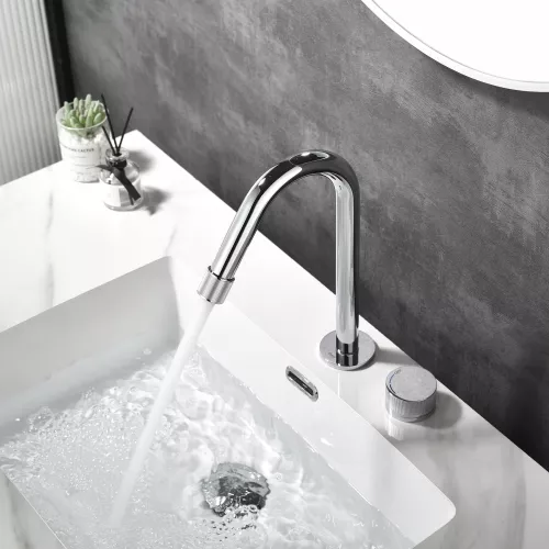 Смеситель для раковины Black&White GF-7108-С, Выбрать цвет: Хром, изображение 11