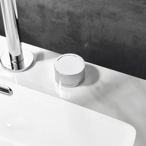 Смеситель для раковины Black&White GF-7108-С, Выбрать цвет: Хром, изображение 8