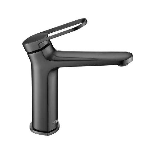 Смеситель для раковины Black&White GF-7109-GM, Выбрать цвет: Оружейная сталь