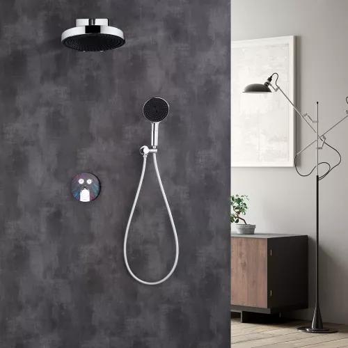 Встроенная душевая система Black & White GH-9401-MC, изображение 2