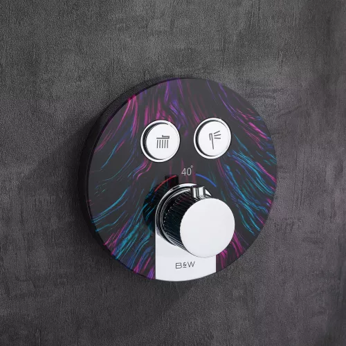 Встроенная душевая система Black & White GH-9401-MC, изображение 6