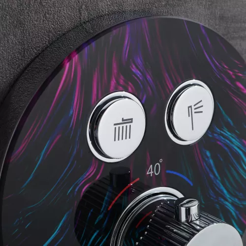 Встроенная душевая система Black & White GH-9401-MC, изображение 10