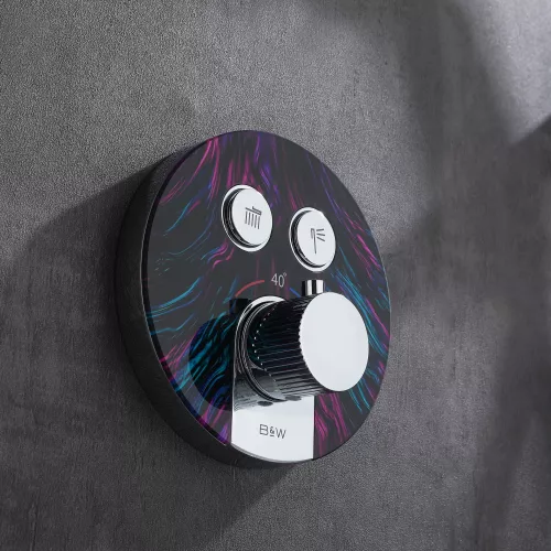 Встроенная душевая система Black & White GH-9401-MC, изображение 8