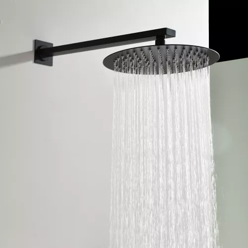 Встроенная душевая система Black & White GL-9105-MB, Выбрать цвет: Черный, изображение 9